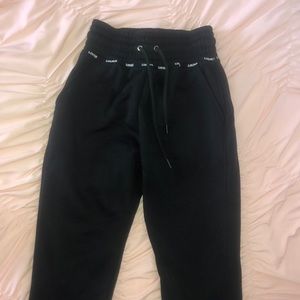Lounge Australia Black Scrunchie Joggers NWOT